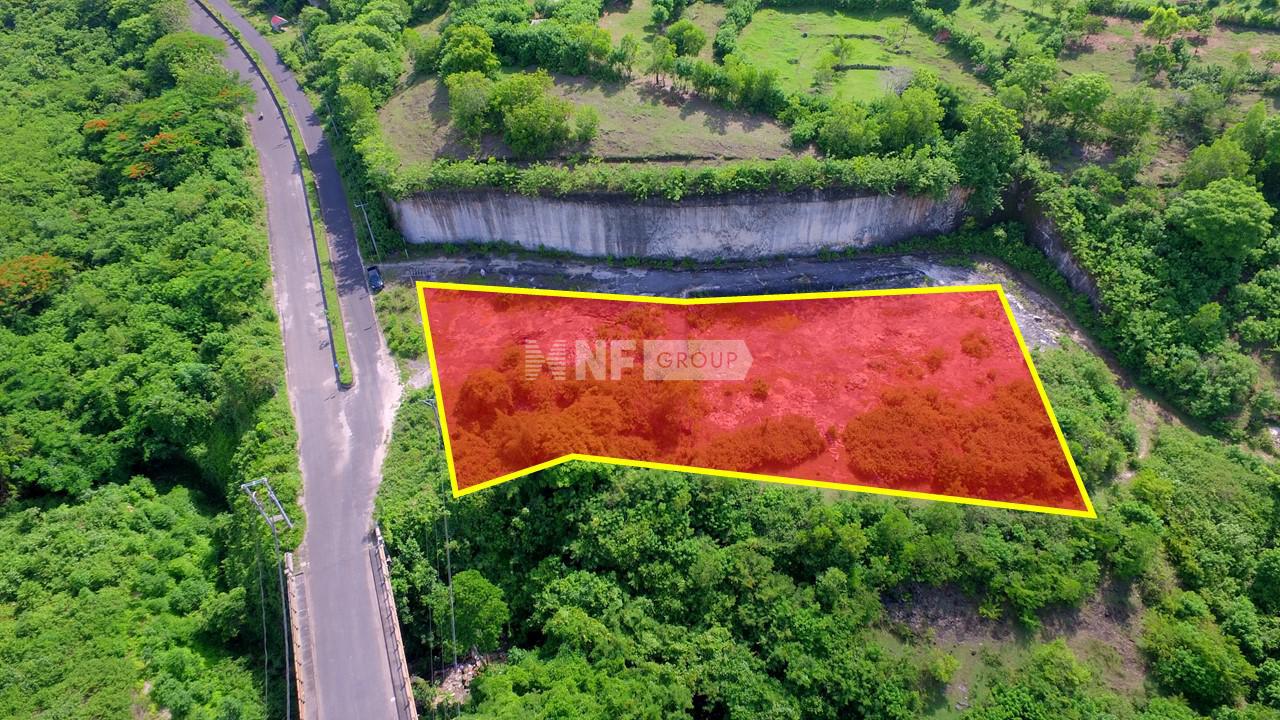 Freehold land for sale on the cliff area at Pandawa, Uluwatu.
