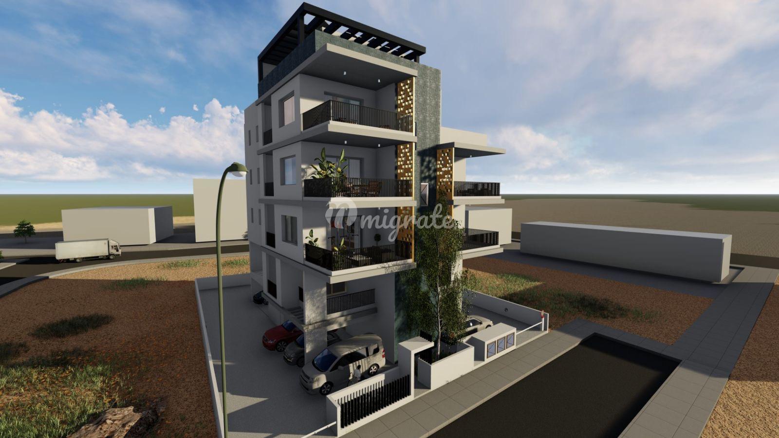 Пентхаус с 2 спальнями в Закаки, Лимассол
 (2 Bedroom Penthouse in Zakaki, Limassol)