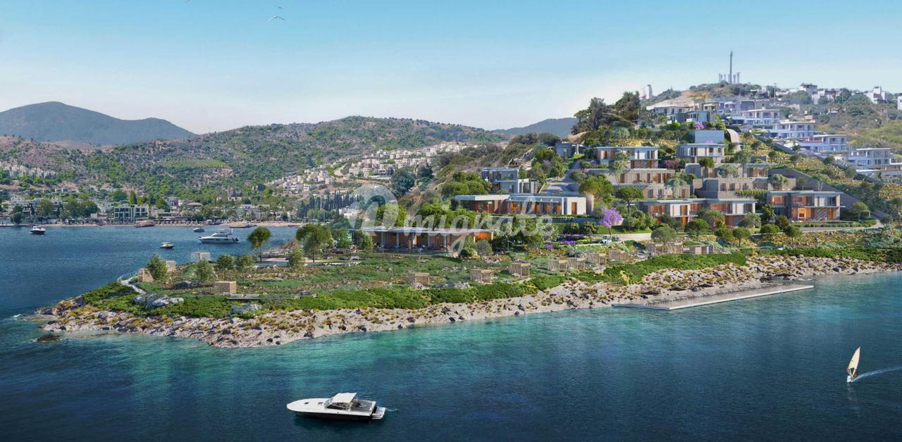 Дизайнерские особняки на берегу моря в Бодруме (ONENESS MANSIONS KUCUKBUK BODRUM G-KBU-005)