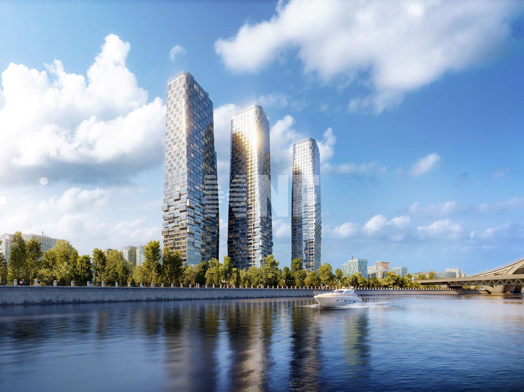 Современный 🏠 пентхаус 164 м² в Москве ЖК River Park Towers Кутузовский по  адресу Кутузовский проезд, д. 16, цена 246 300 000 руб. | Лот as72647