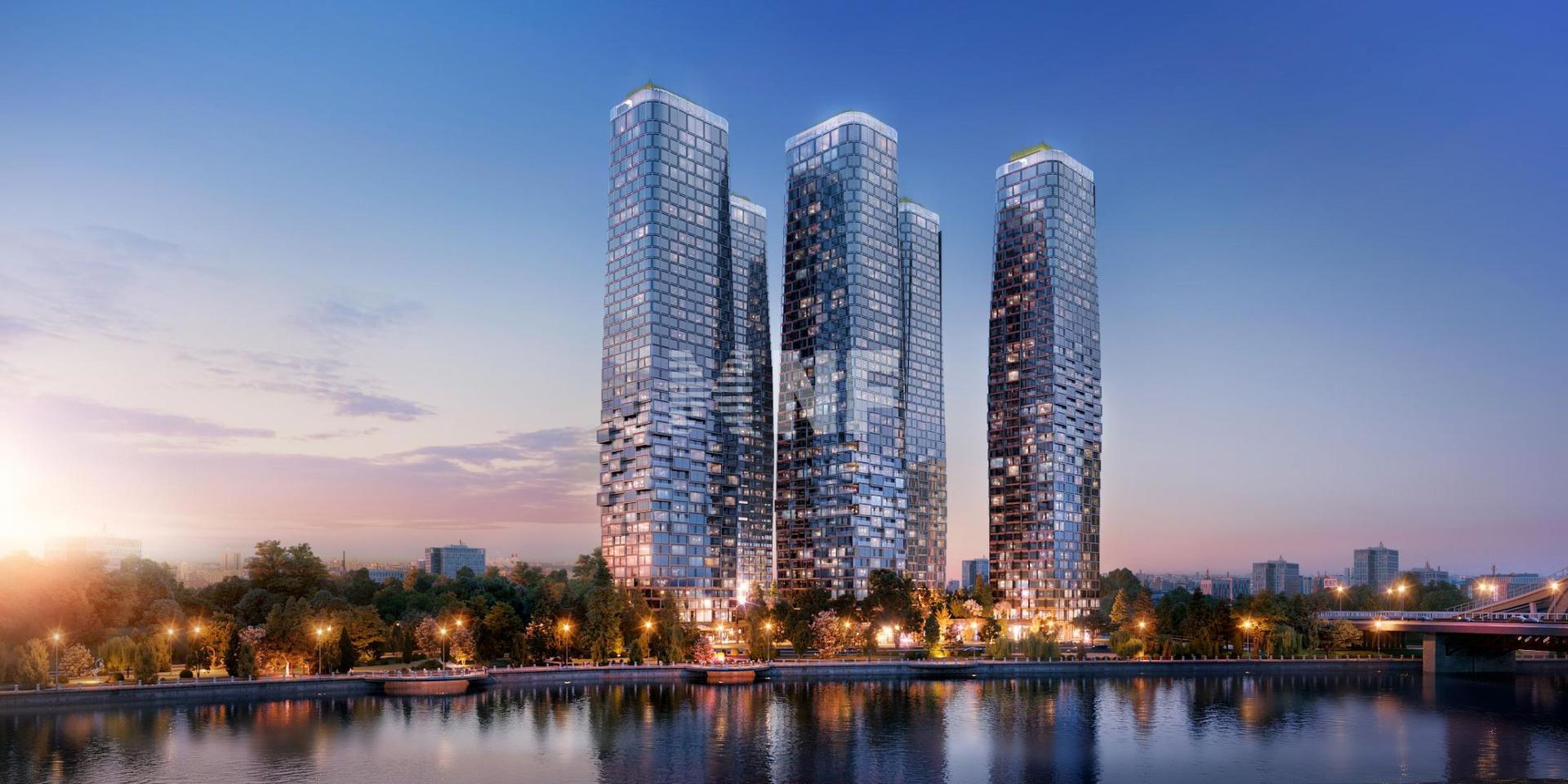 Продажа 2-комнатной квартиры 65 м² в новостройке River Park Towers  Кутузовский, Кутузовский проезд, д. 16 по цене 49 683 990 руб. | Лот as64952