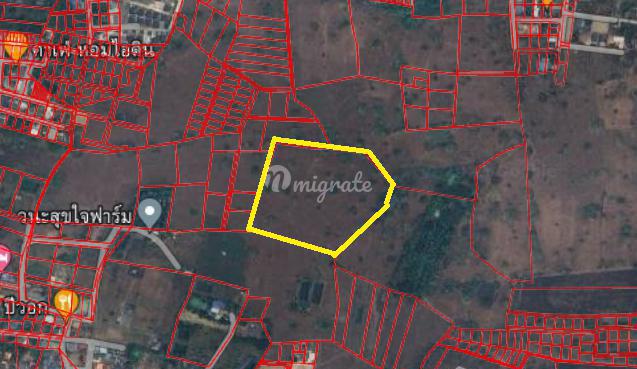 Земельный участок на продажу (21 Rai Land for Sale near the city of Lopburi)