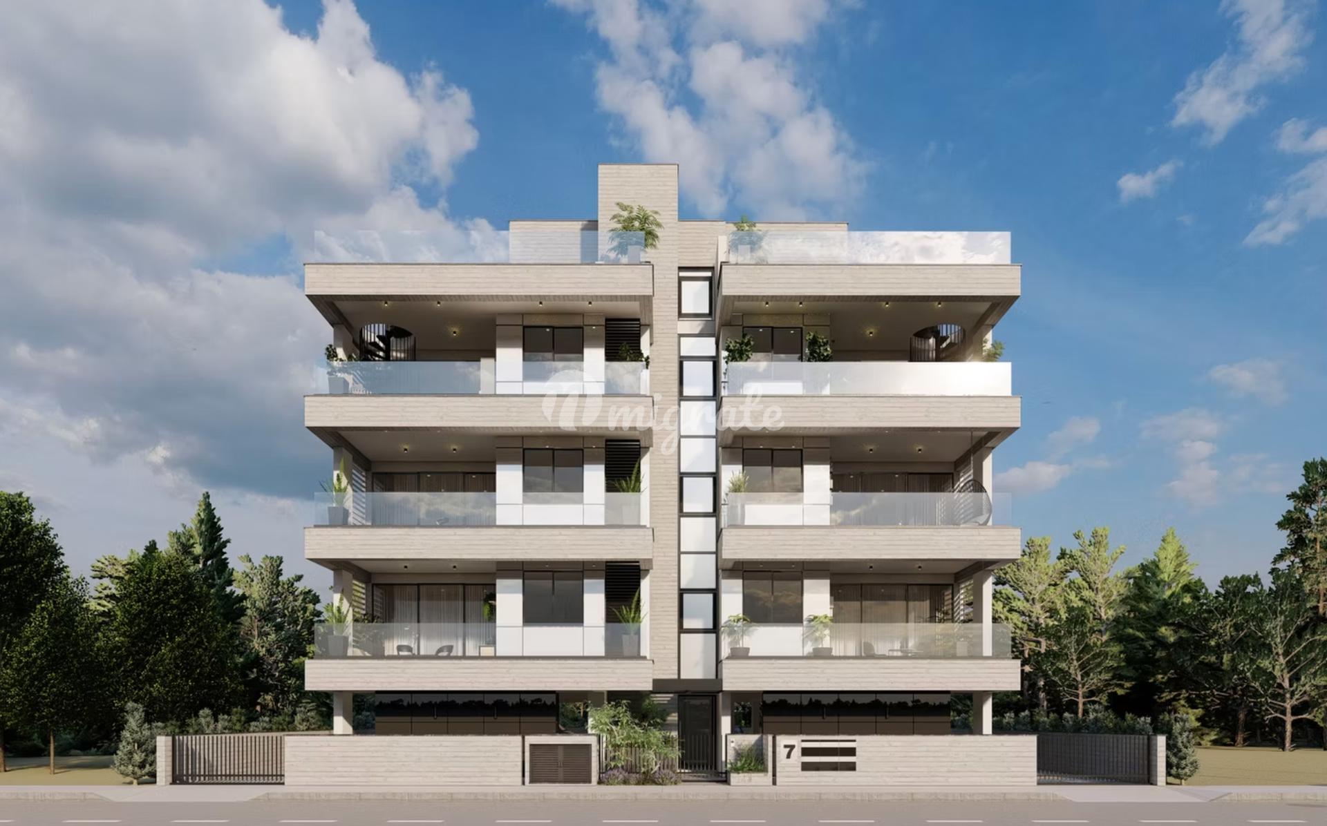 Пентхаус с 2 спальнями в Меса-Гайтония, Лимассол
 (2 Bedroom Penthouse in Mesa Geitonia, Limassol)