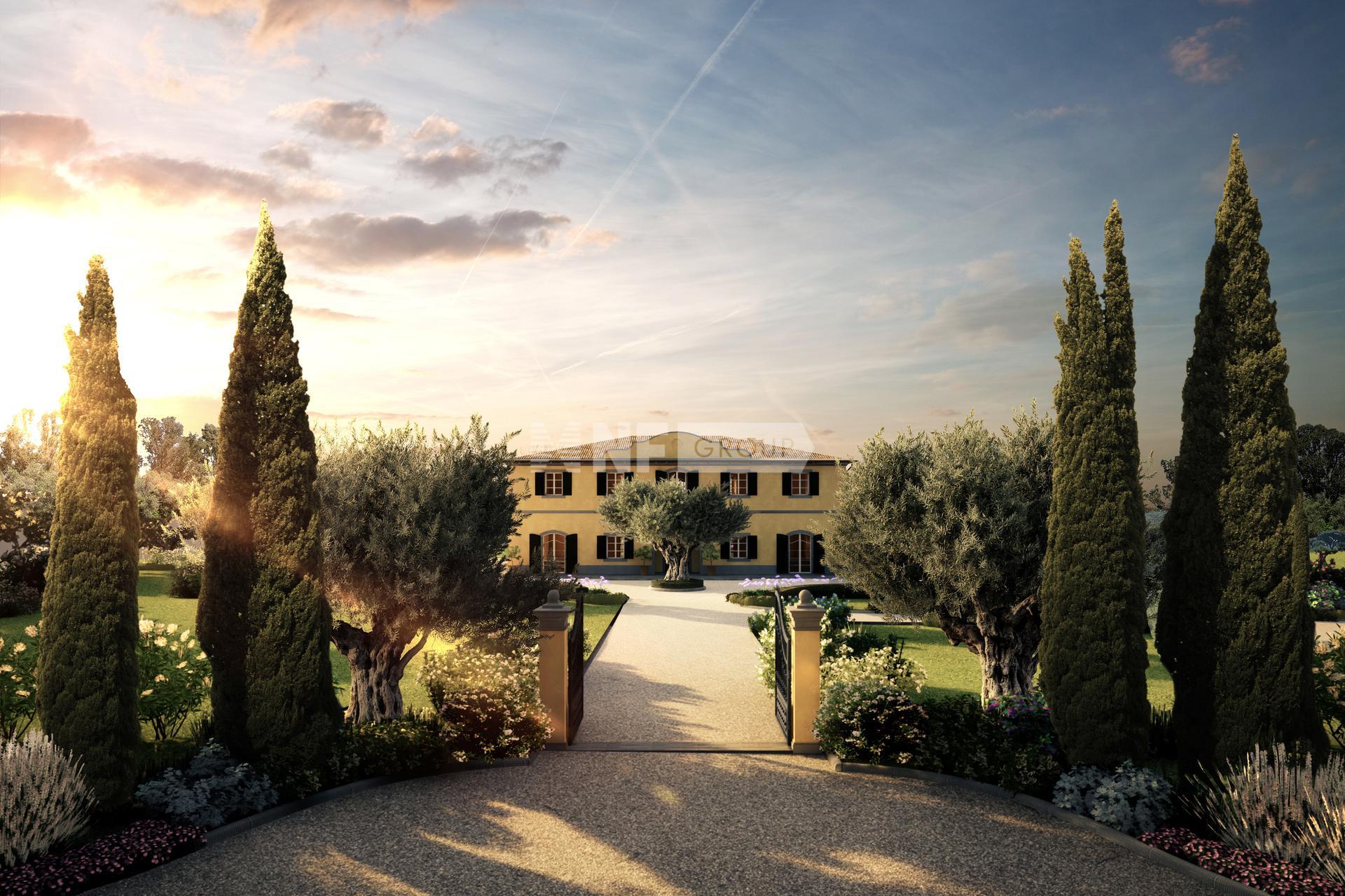 Виллы в историческом поместье Тосканы (Ville Serristori)