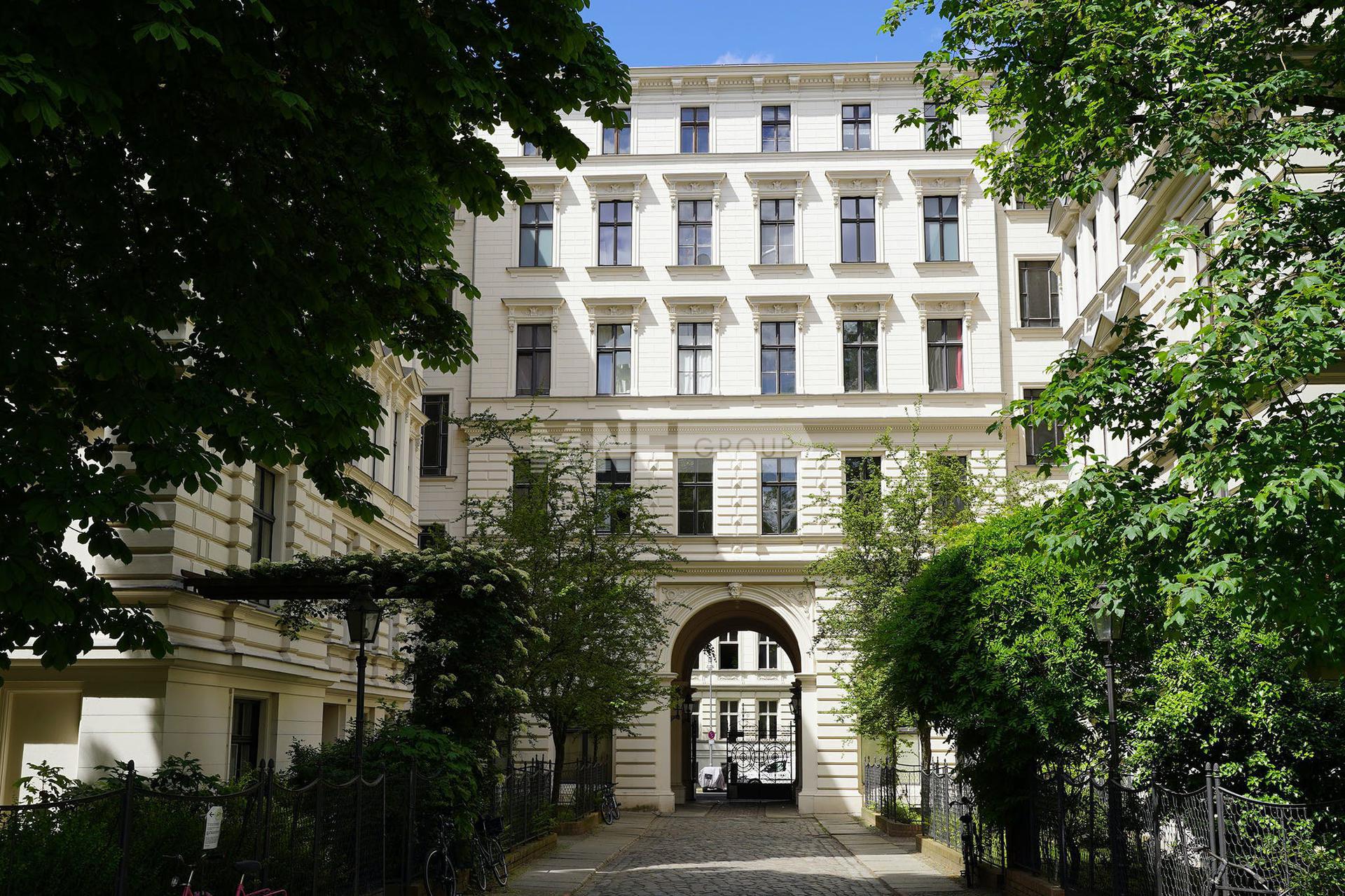 Квартиры в проекте реконструкции исторического здания (Hofgarten_Kreuzberg (Alexander von Albert))