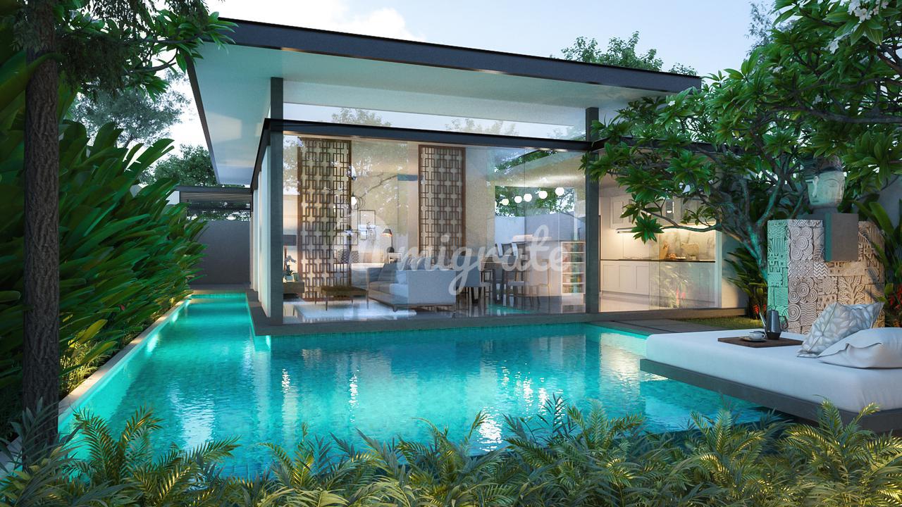 Частная вилла на курорте Джимбаран острова Бали. (Pronoia premium residence)