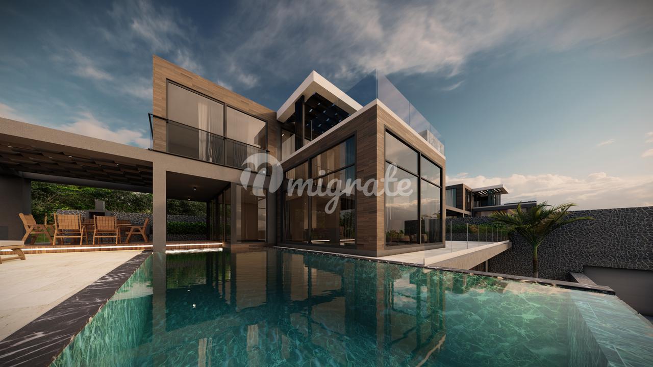 Престижный вилловый комплекс в живописном районе Антальи (Ailas - AN448)