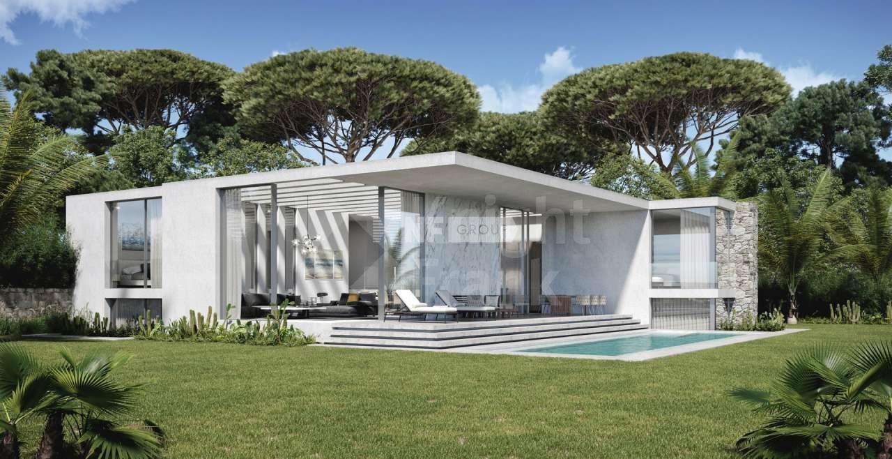 Новая современная вилла на мысе Антиб (Reference : 8034)