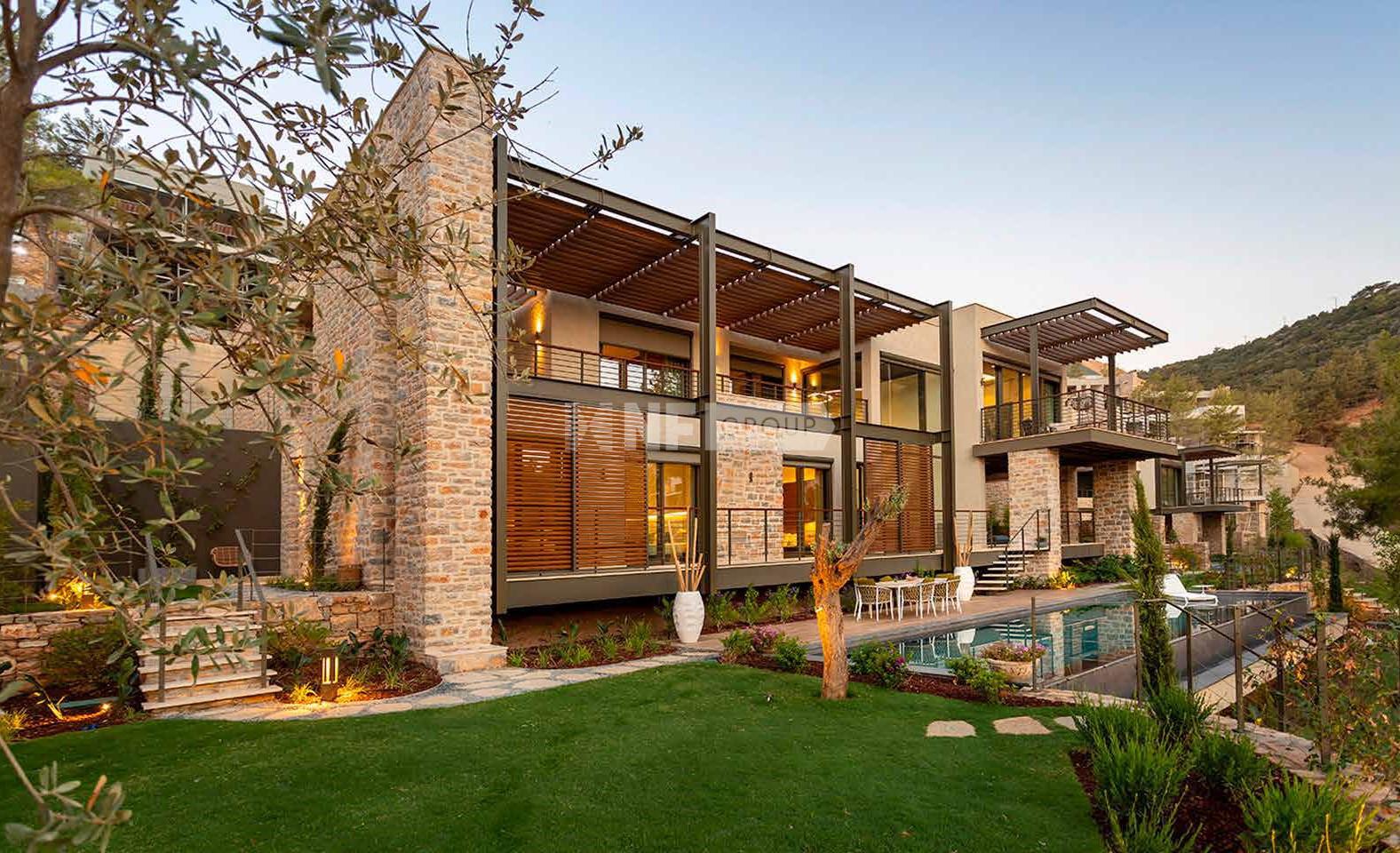 Виллы в жилом комплексе рядом с морем (BO135 (Ailas ))