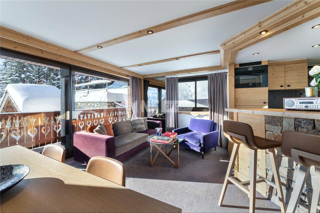 Апартаменты с 2 спальнями в Куршевеле