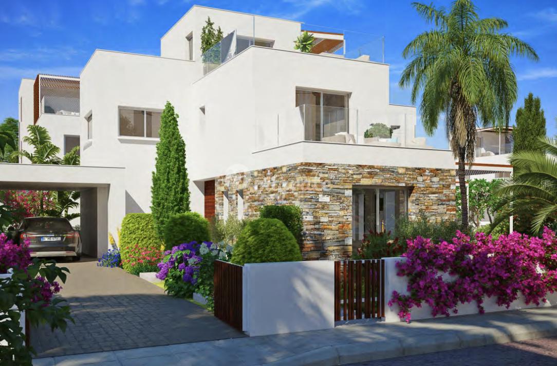 Вилла с 4 спальнями в Героскипу, Пафос
 (4 Bedroom Villa in Geroskipou, Paphos)