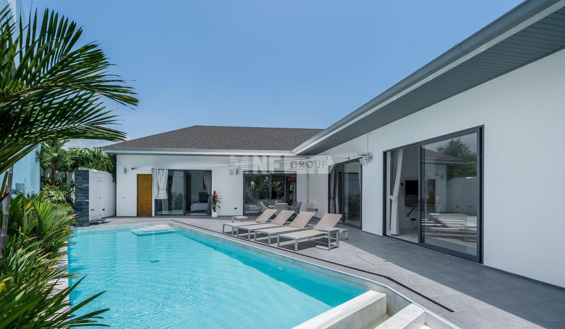 Modern 4 Bedroom Pool Villa in Naiharn for Sale