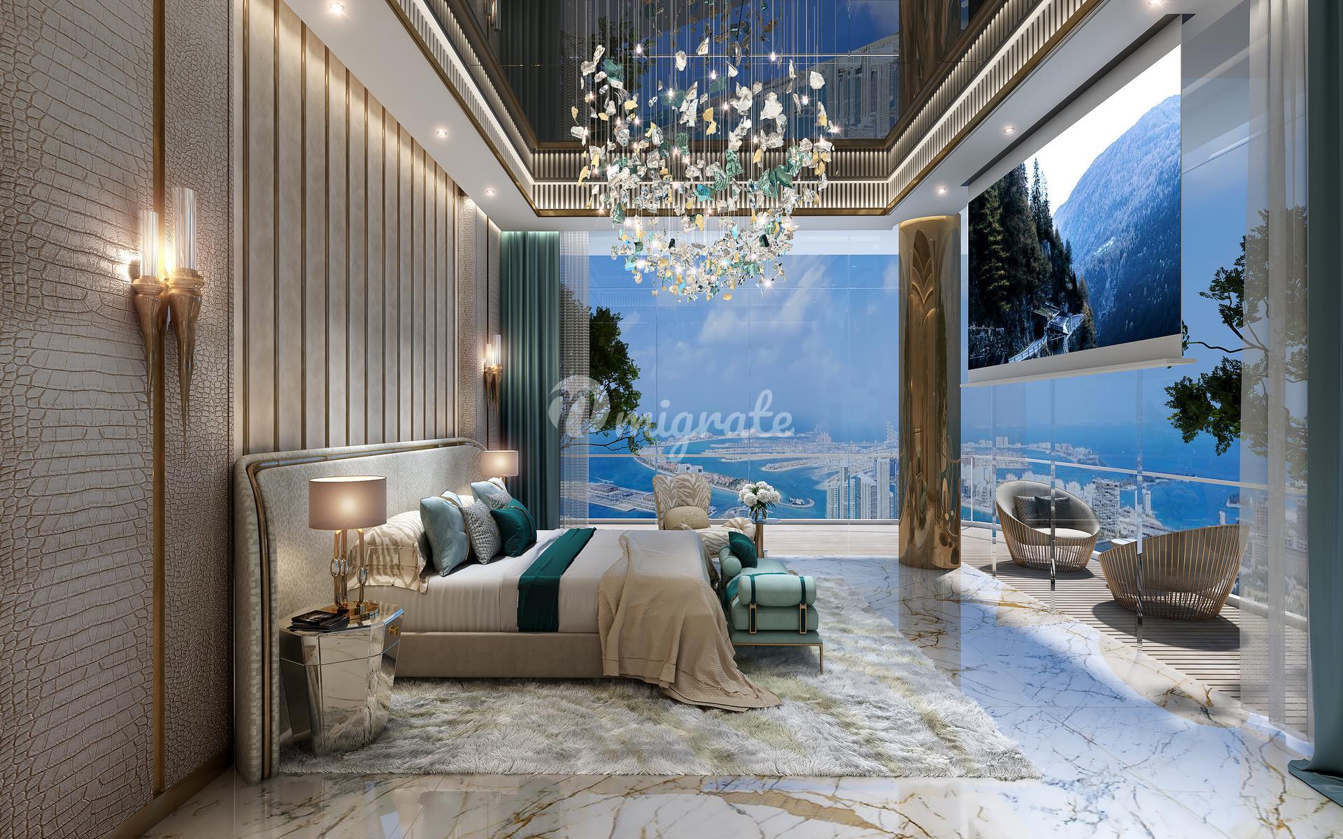 Однокомнатная квартира в Damac Bay (Damac Bay, 1 BR)