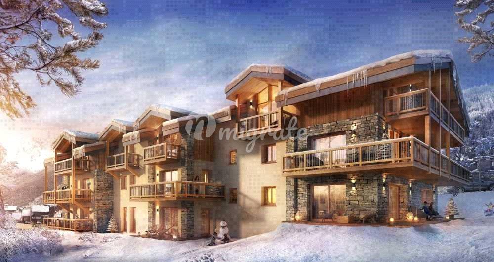 Апартаменты в эксклюзивном жилом комплексе в Куршевеле (Apartment in Courchevel Le Praz)