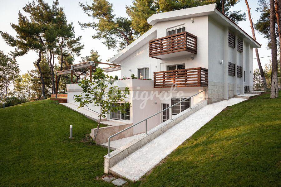 Вилла в сосновом лесу