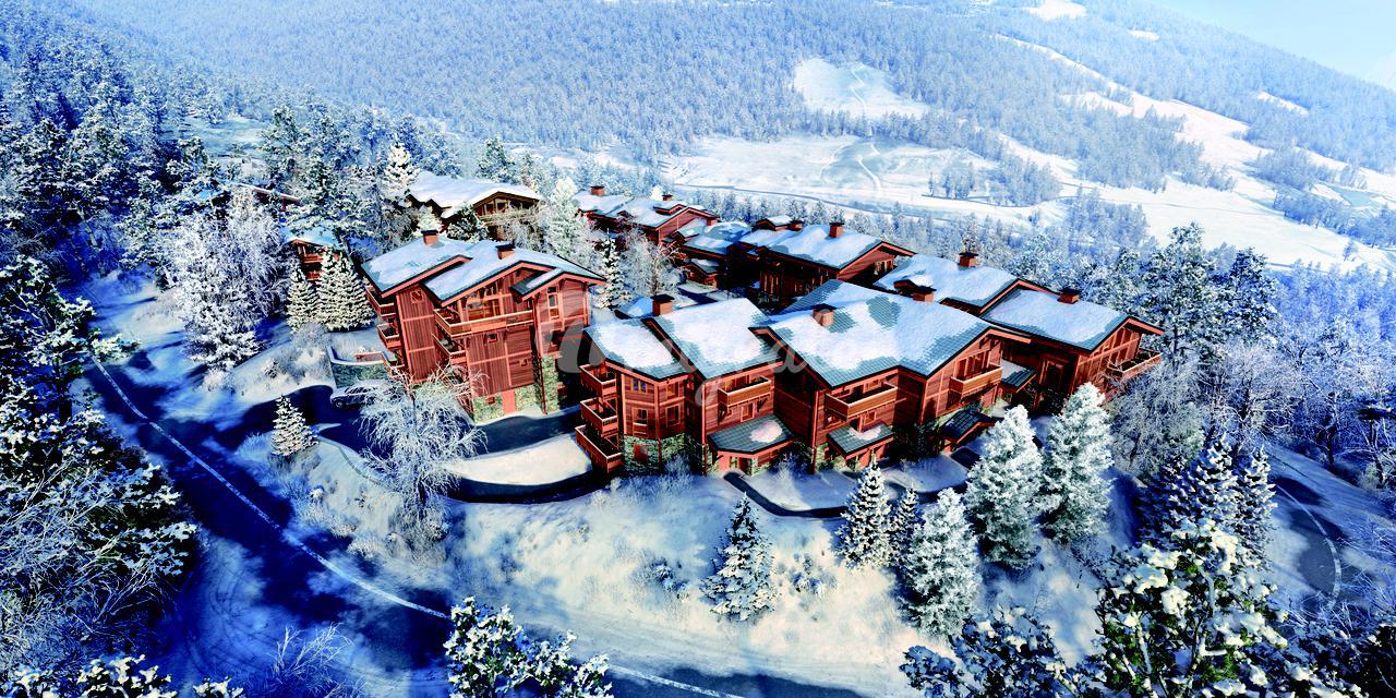 Шале в новом жилом проекте в Куршевеле (Les Glaciers)