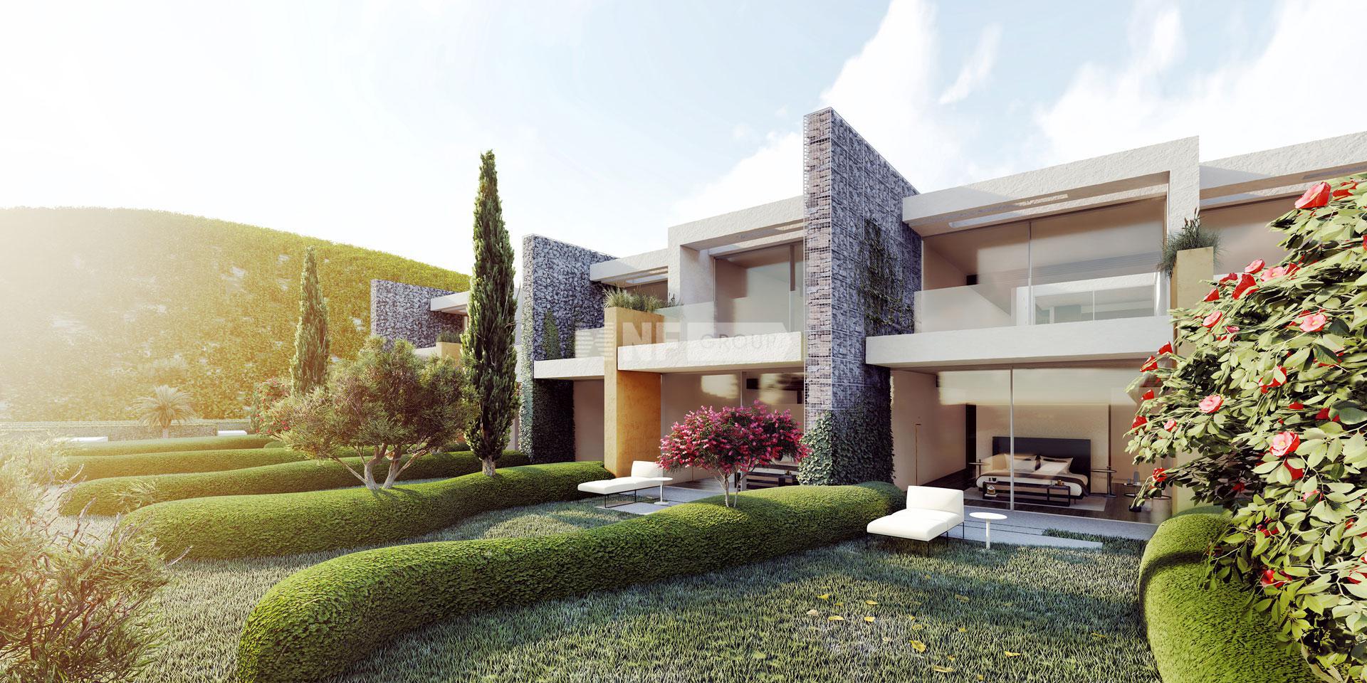 Апартаменты рядом с бухтой Кучукбюк (Barbaros Valley BO110)