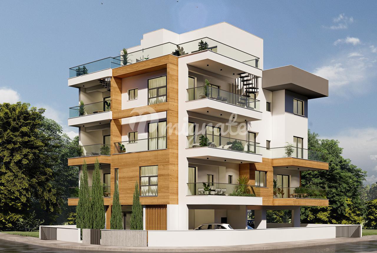 Пентхаус с 2 (2+1) спальнями в Закаки, Лимассол
 (2+1 Bedroom Apartment Penthouse in Zakaki, Limassol)
