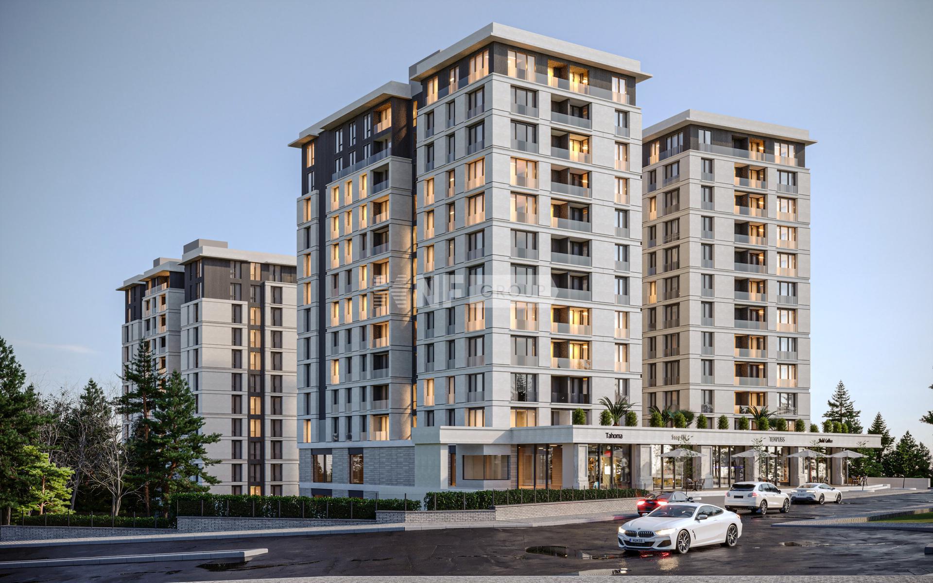 Новый жилой проект в европейской части Стамбула (ALYA 4 MEVSİM IST003 (Ailas Capital))