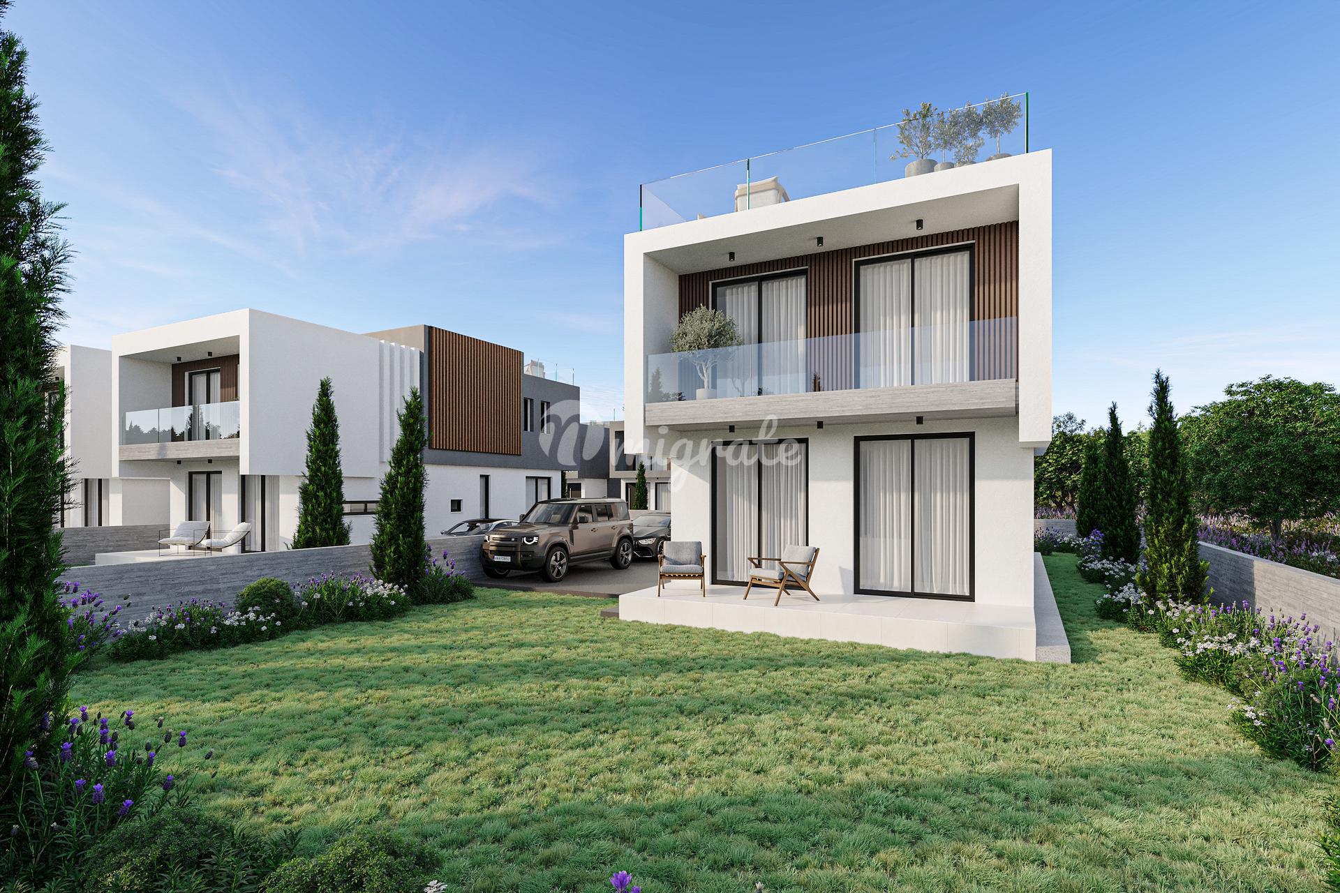 Виллы с 3 спальнями в Месоги, Пафос
 (3 Bedroom Villas in Mesogi, Paphos)