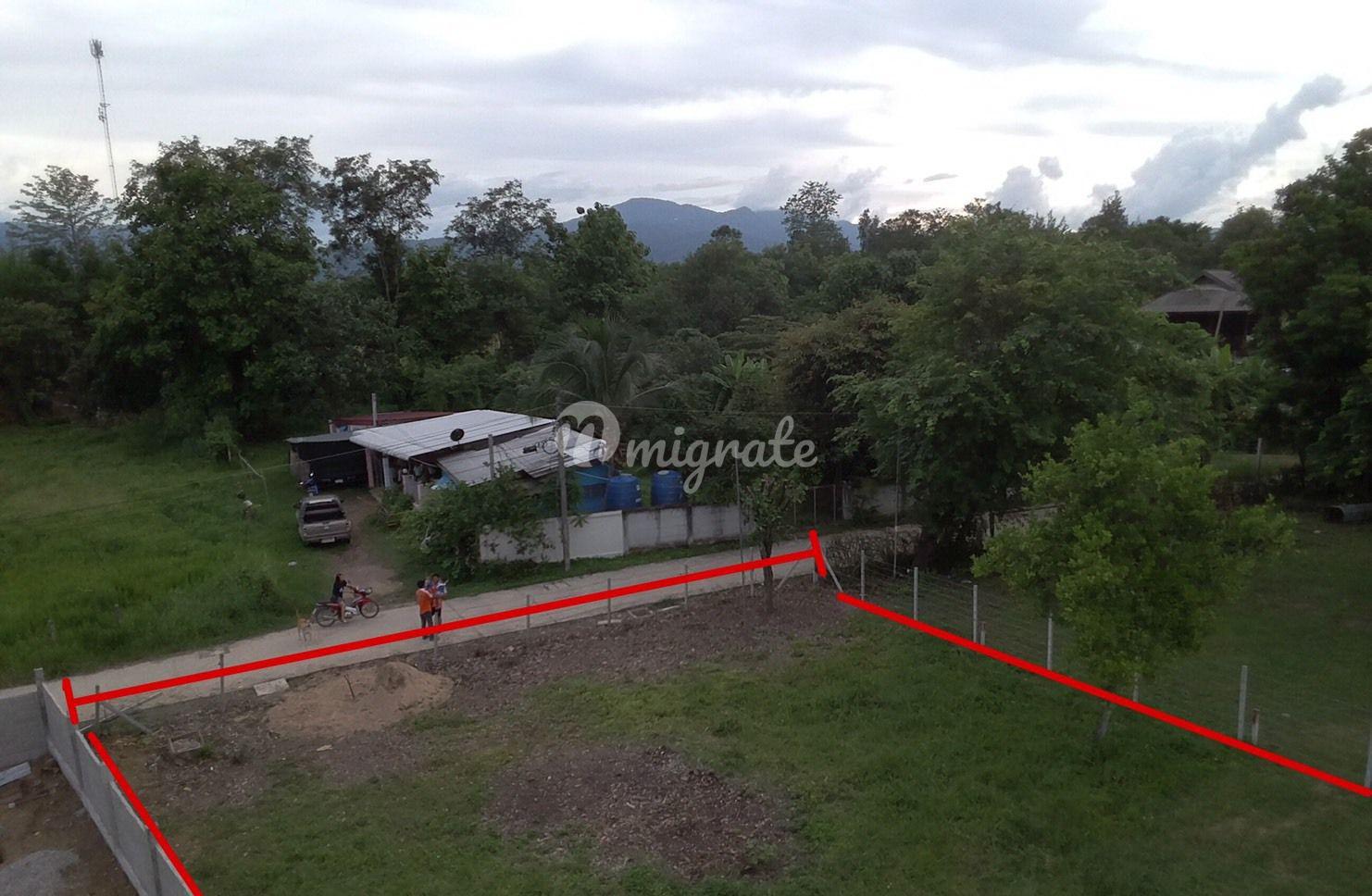 Земельный участок на продажу (Land 100 Sqw Natural View in Mae Rim)