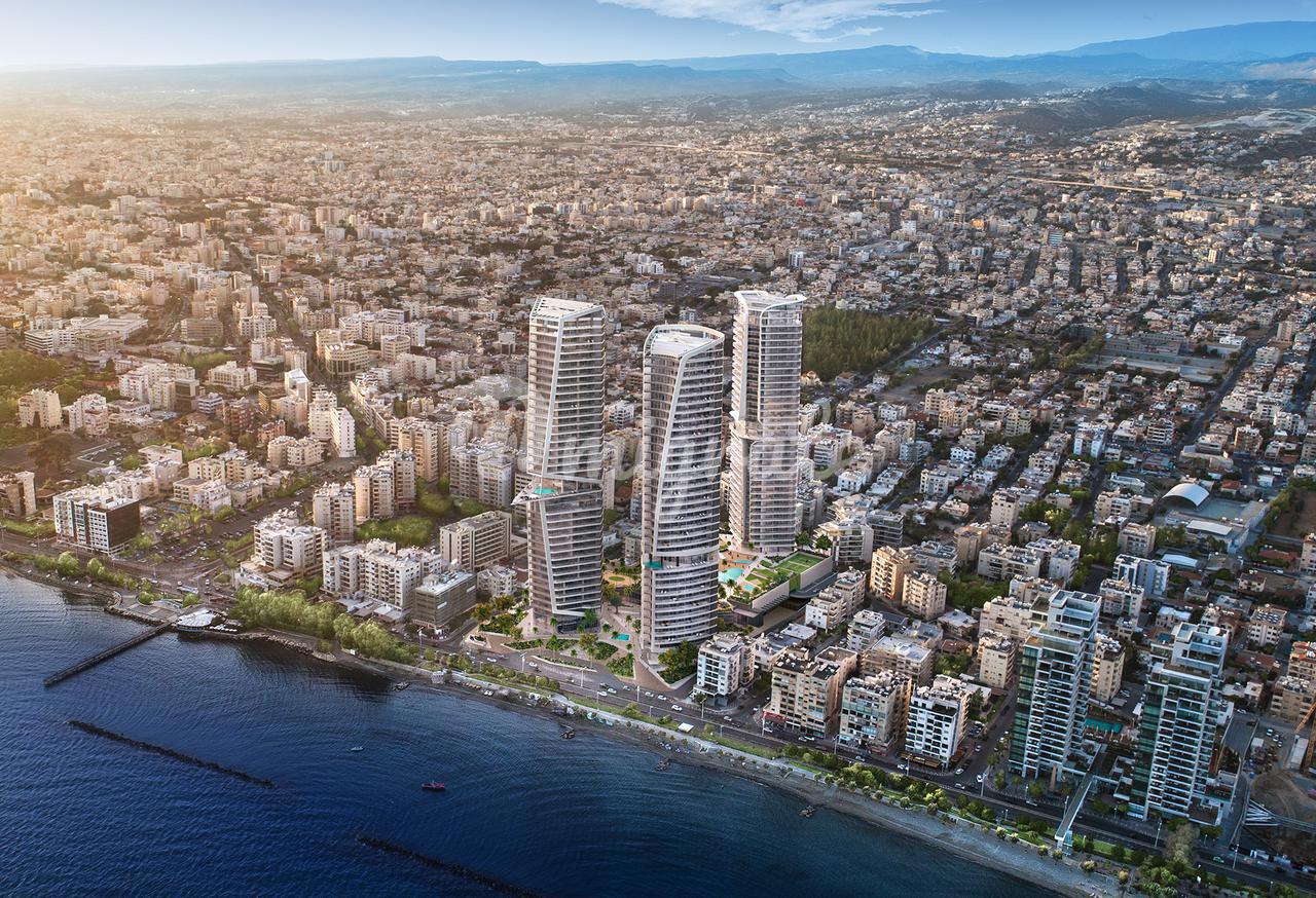 Апартаменты и офисы в самом высоком проекте Лимасола (Trilogy Apartments)