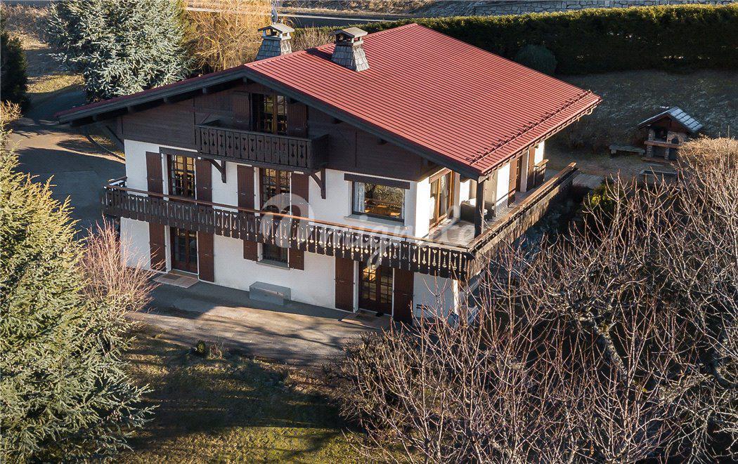 Шале с видом на горы в Межеве