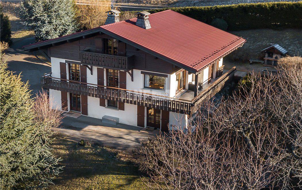 Шале с видом на горы в Межеве