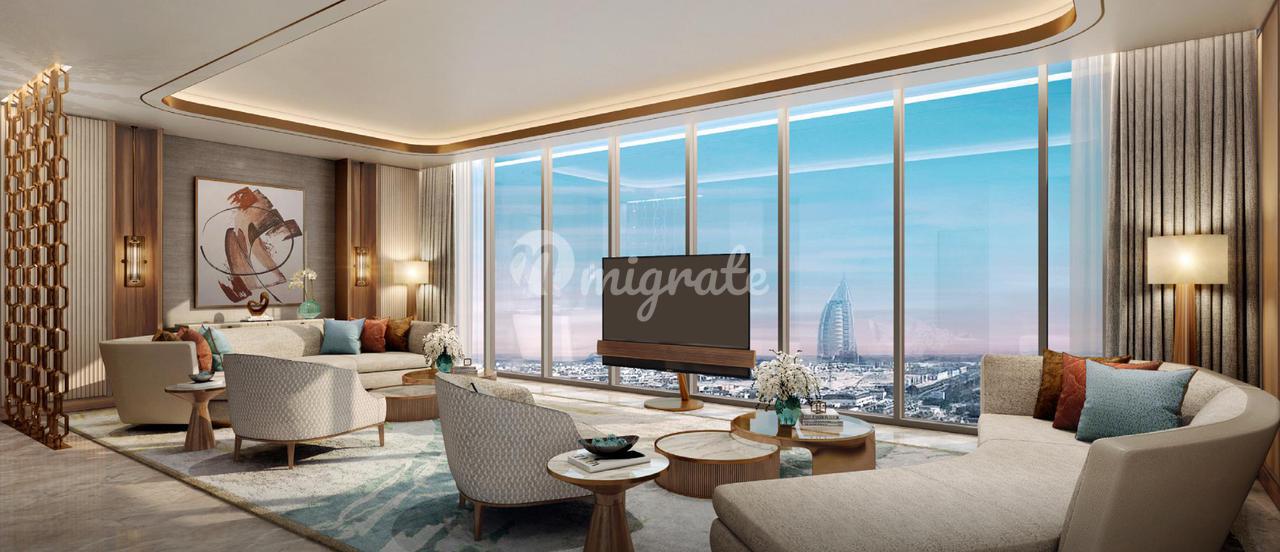 Fairmont Residences Dubai skyline