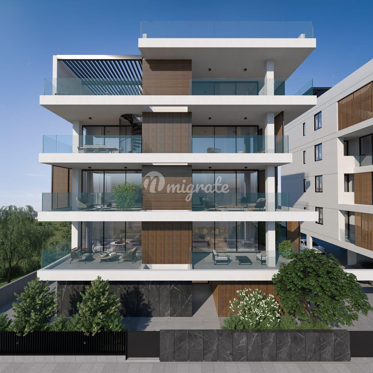 Пентхаус с 2 спальнями в центре города, Лимассол
 (2 Bedroom Penthouse in City Center, Limassol)