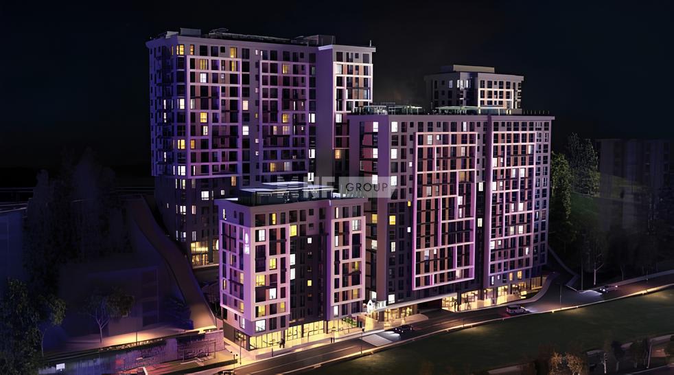 Коммерческое помещение в жилом комплексе в Стамбуле (Kagithane Хыдырбек)