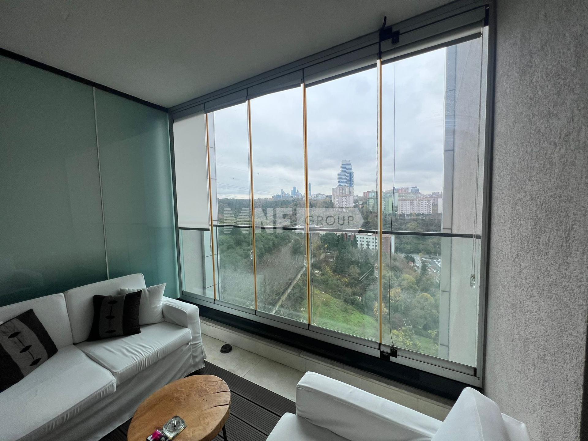 Уютная квартира в центре европейского Стамбула (Maslak 3+1)