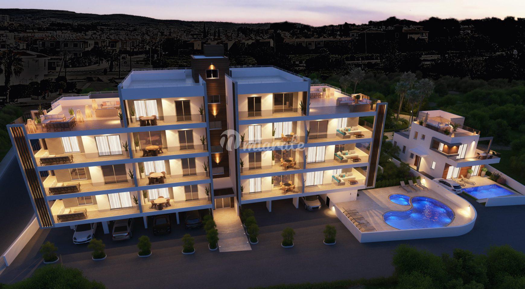 Квартира с 2 спальнями в Като Пафосе, Пафос
 (2 Bedroom Apartment in Kato Paphos, Paphos)