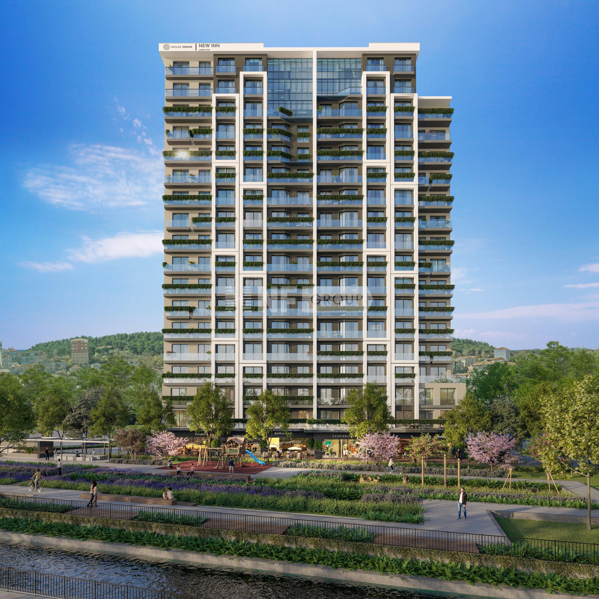Новый жилой комплекс в популярном районе Стамбула (IST231 - DREAM MASLAK)
