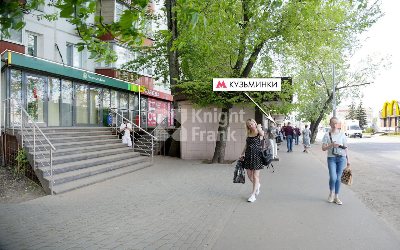 Торговое помещение 122.5 м² рядом с метро Кузьминки, Волгоградский пр-кт, д.  121/45 - продажа без посредников