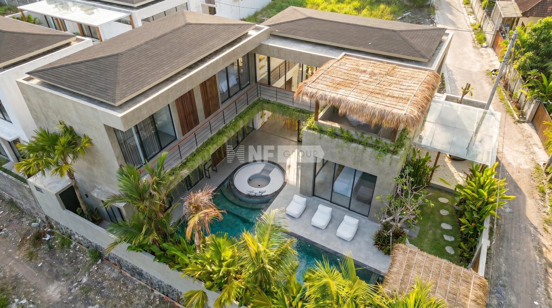 4 Bedroom Villa with Modern Minimalist Design in Pererenan