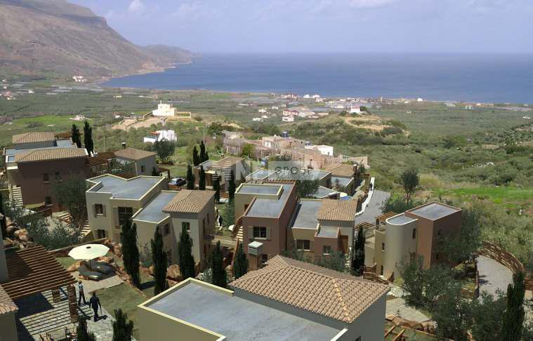 Вилла в новом комплексе недалеко от моря (Leptos Fournado Villas)