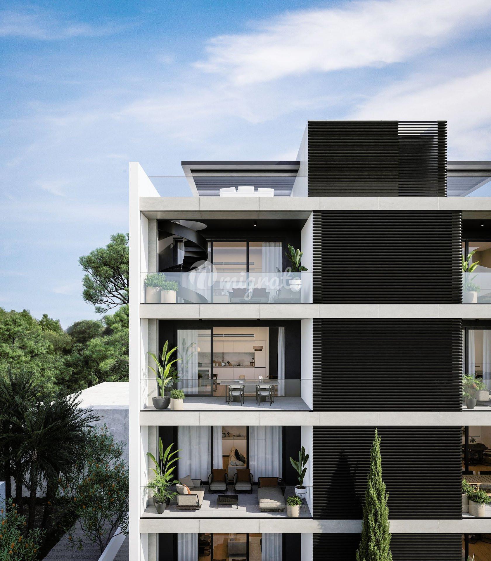 Пентхаус с 2 спальнями в Неаполисе, Лимассол
 (2 Bedroom Apartment Penthouse in Neapolis, Limassol)