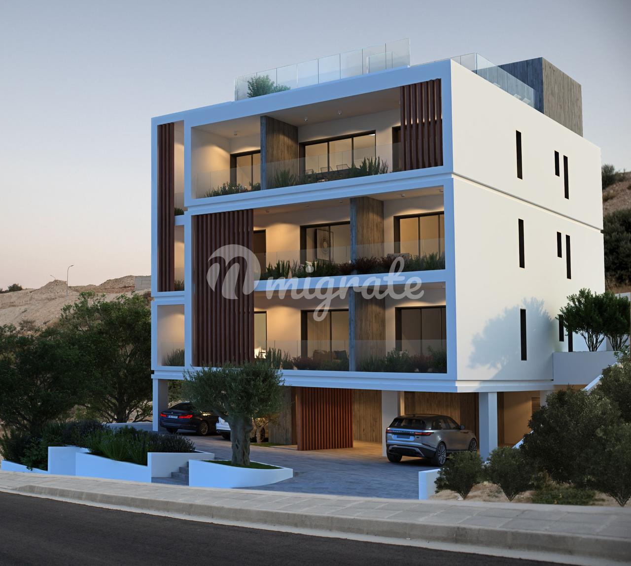 Современный жилой комплекс в популярном районе Лимасола (Germasogeia View 1 (island blue))