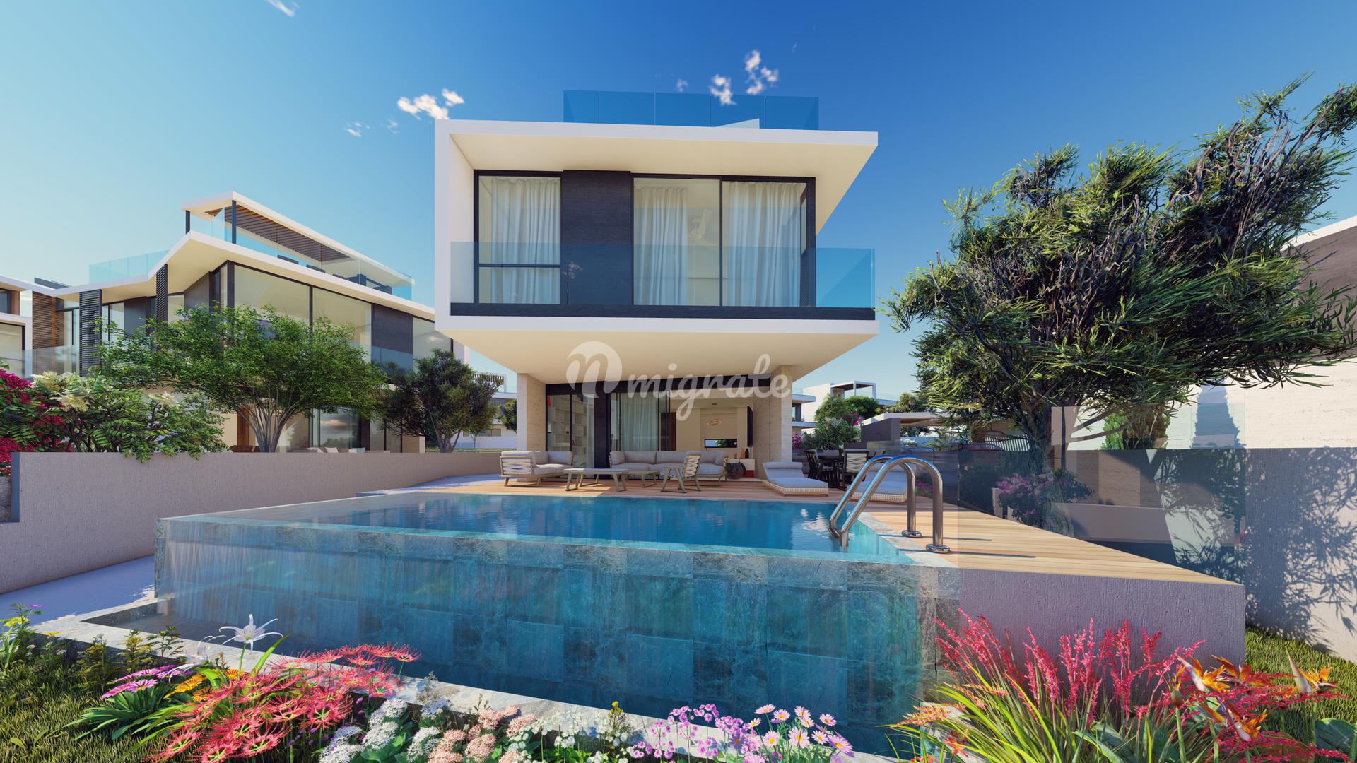 Комплекс вилл на 1-й линии моря (Pelagos Beachfront Residences (Aristo))