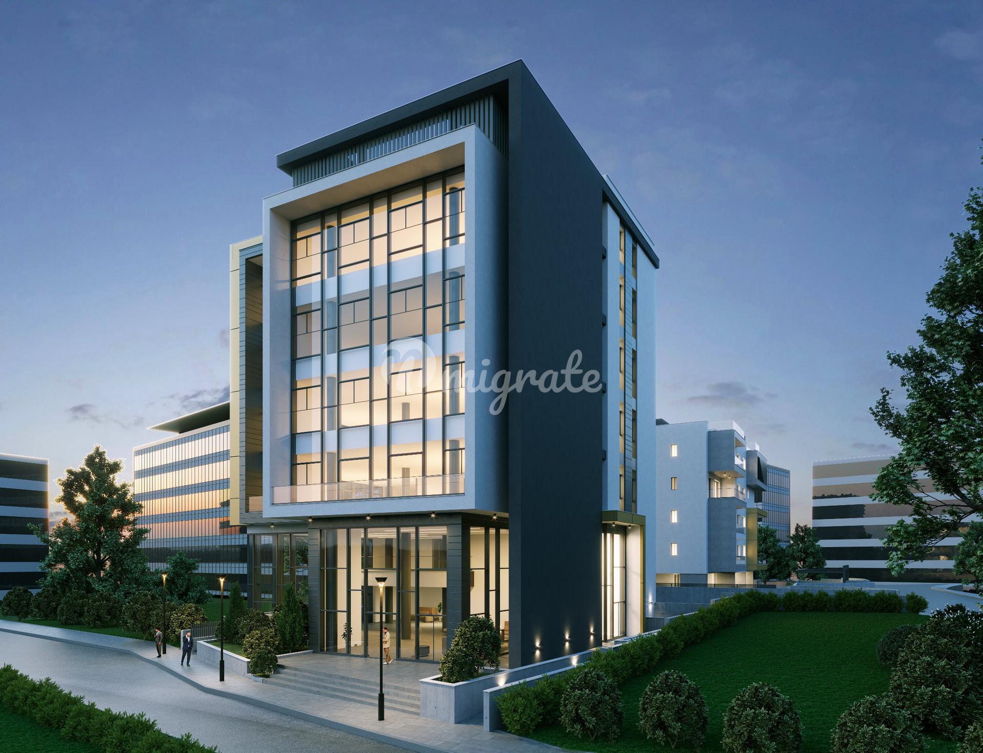 Офис с садом на крыше в Меса-Гайтония, Лимассол
 (Office with a Roof Garden in Mesa Geitonia, Limassol)