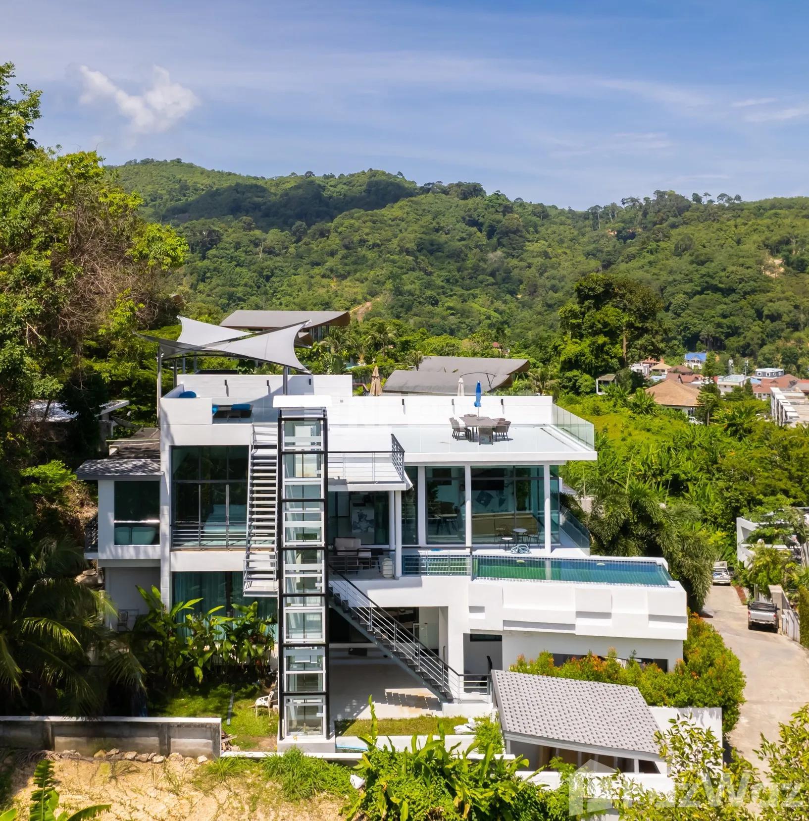 Stunning Sunsets | 180 Degree Ocean Views Villa in Kamala