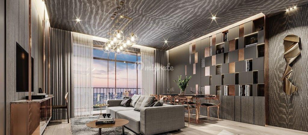 2 спален Кондо на продажу в Rhythm Ekkamai Estate (Rhythm Ekkamai Estate)