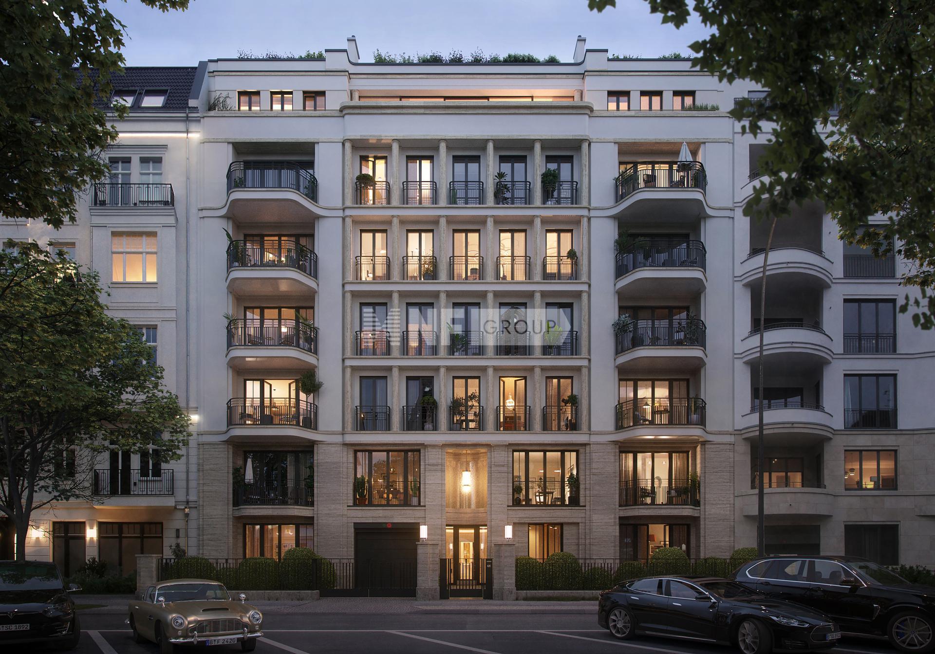 Новый жилой проект в престижном центре Берлина (MONOS Fasanenstraße 64 (Primus (Sona Woss)))