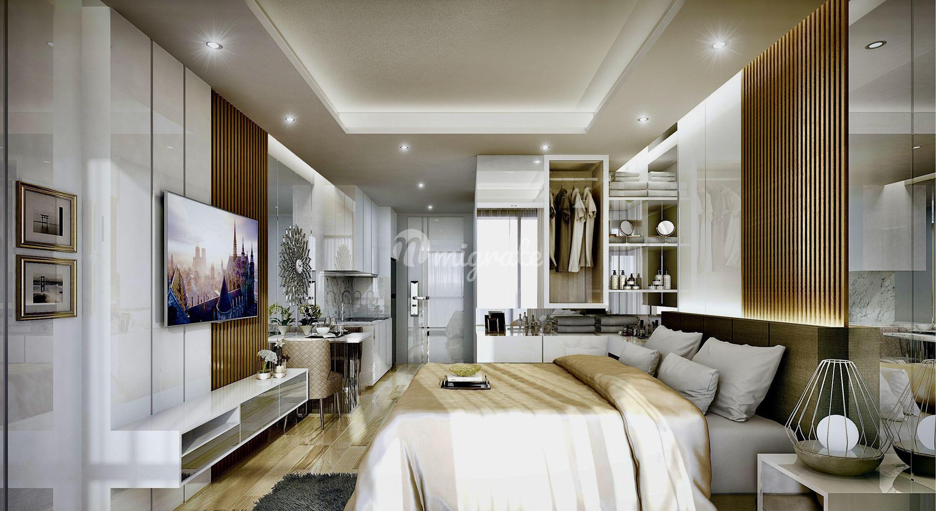 Студия Кондо на продажу в Siam Oriental Dream (Siam Oriental Dream)
