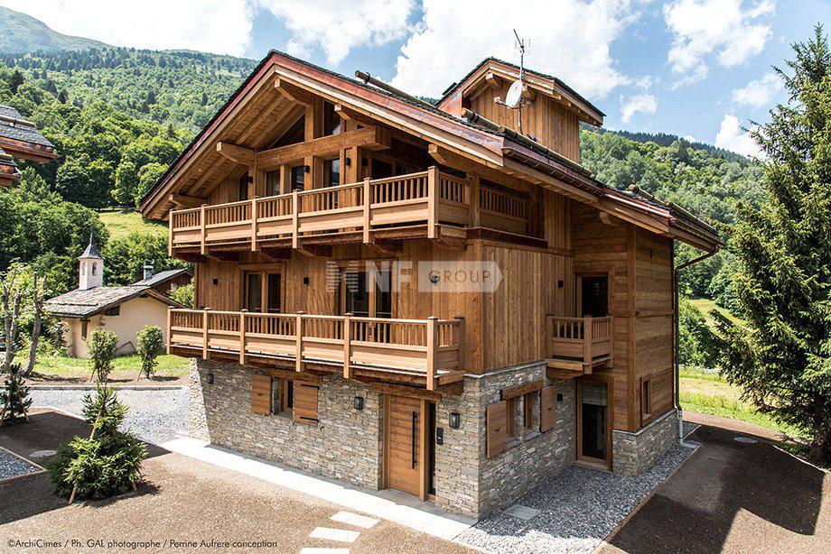 Шале с видом на горы в Мерибеле