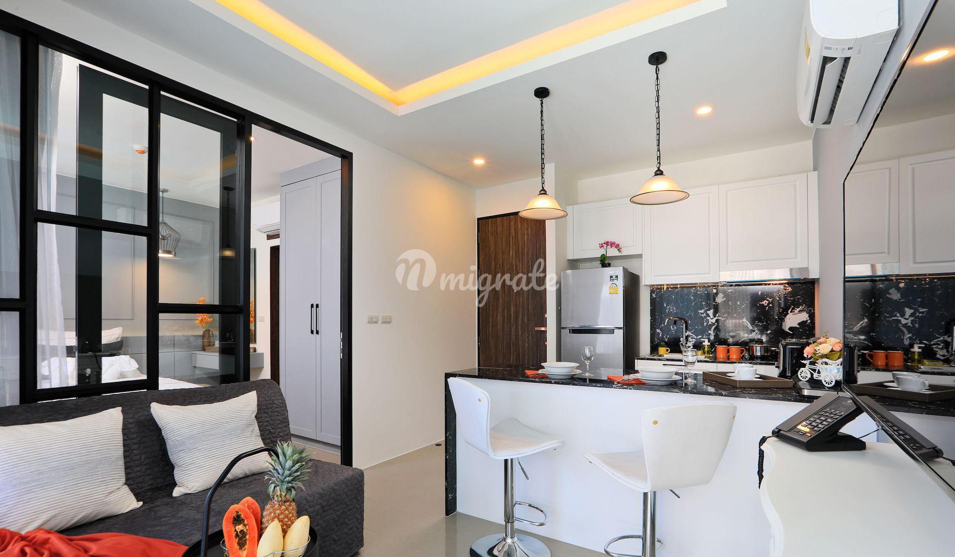 1 спален Кондо на продажу в Palmyrah Surin Beach Residence (Palmyrah Surin Beach Residence)