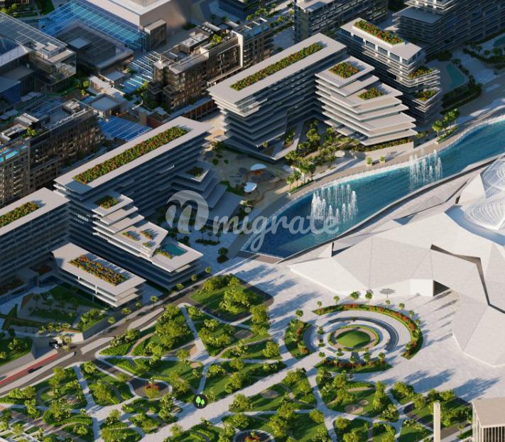 Новый комплекс резиденций на острове Саадият (Grove Museum Views (Aldar))