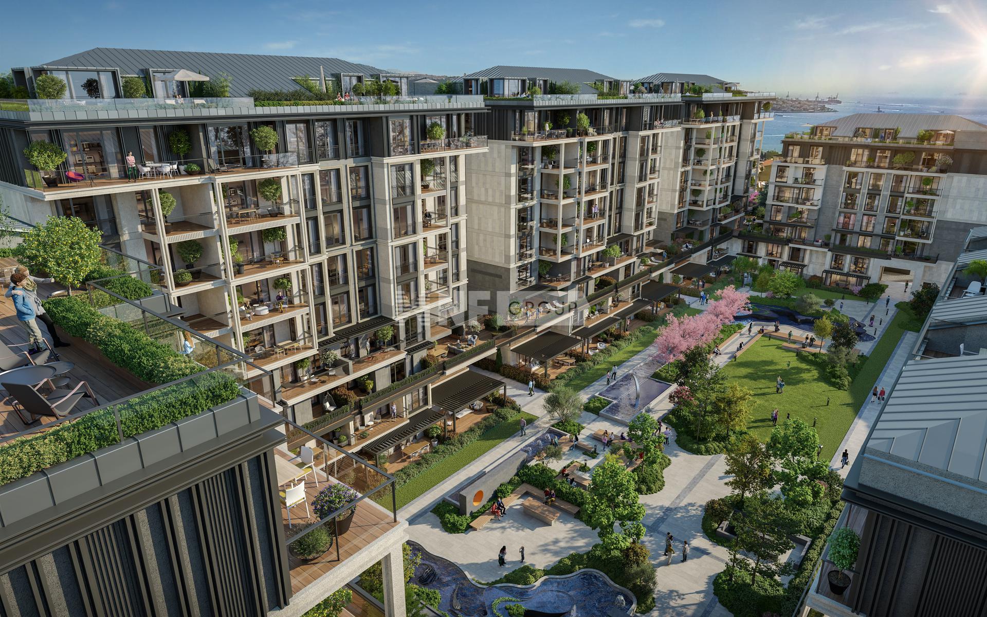 Престижный комплекс семейной концепции в историческом районе (IST248 REFERANS BESIKTAS)