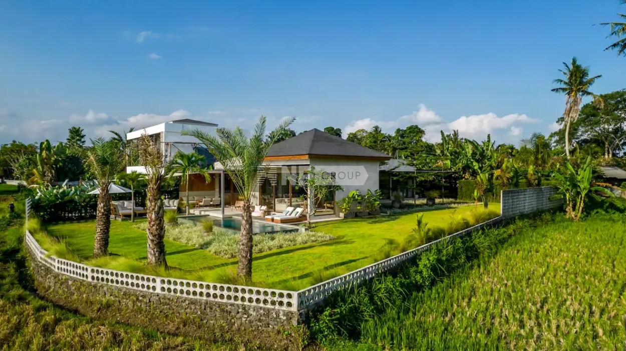 Contemporary Freehold Villa with Rice Field Views in Mas, Ubud